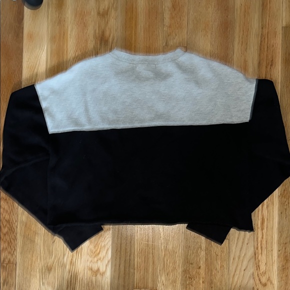 Colorblock Cropped Sweatshirt - Picture 3 of 3